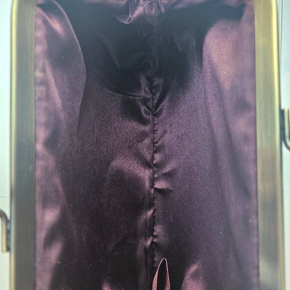 Dolce & Gabbana Merlot Velvet Clutch - Picture 11 of 14